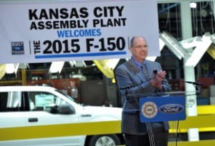 2015 F-150 at Kansas City Assembly
